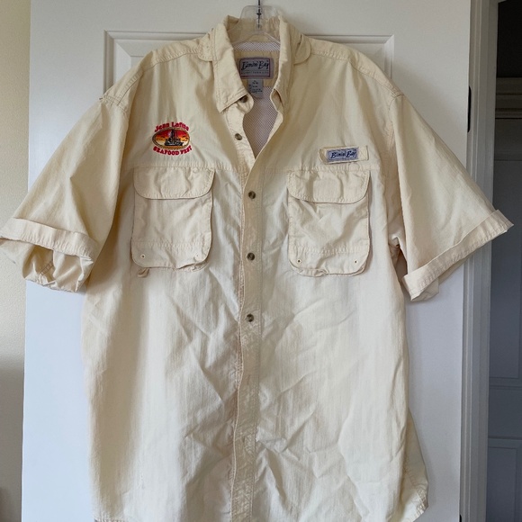 Men’s XL Yellow Safari Shirt by Bimini Bay - Picture 1 of 4